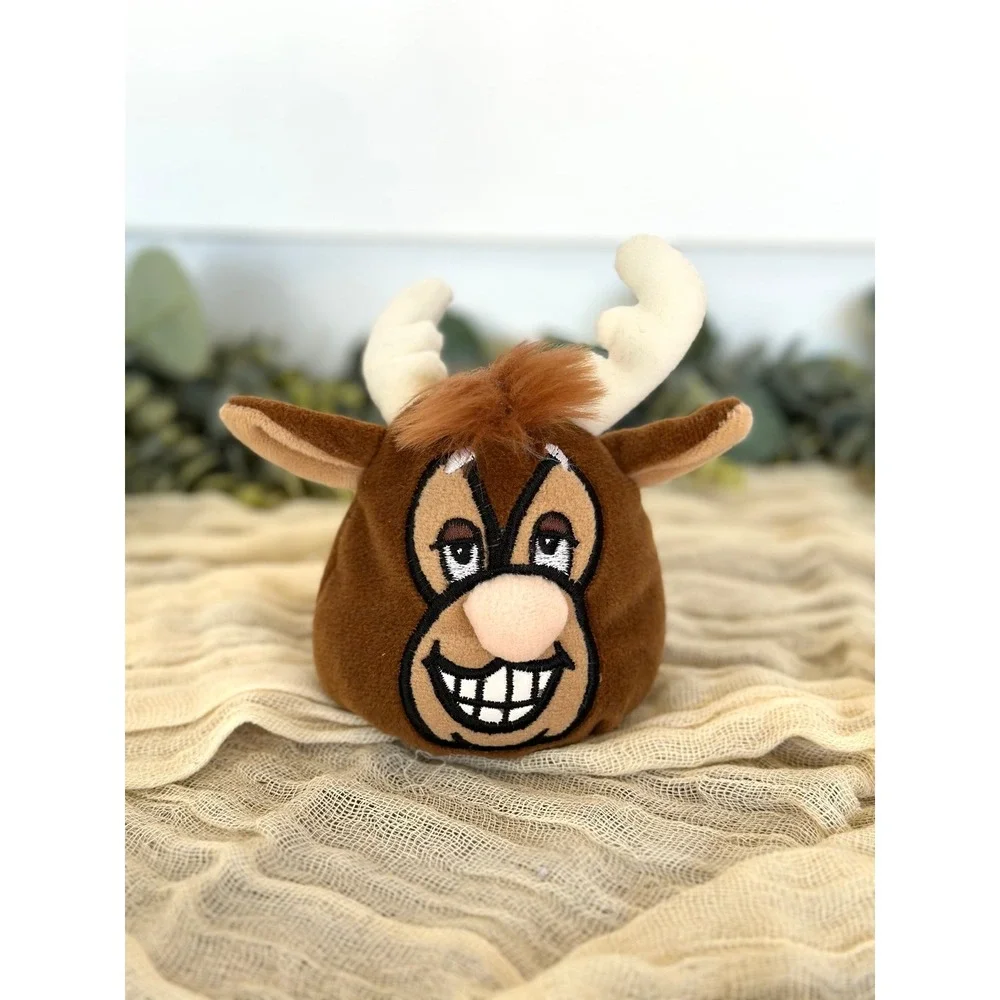 Silly Slammers #58 Randy Brown Nosed Reindeer Working sound pellet plush vintage